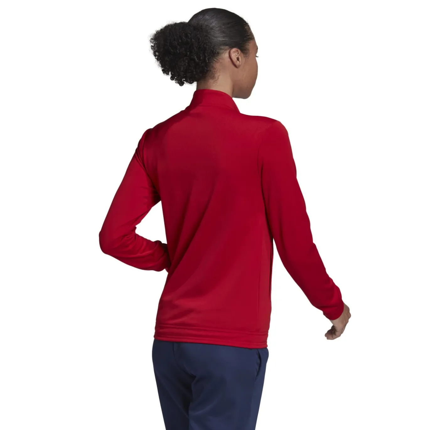 adidas Entrada 22 Full-Zip Trainingspak Dames Rood Zwart Wit
