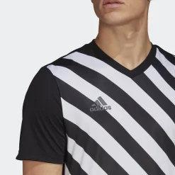 adidas Entrada 22 Graphic Voetbalshirt Zwart Wit