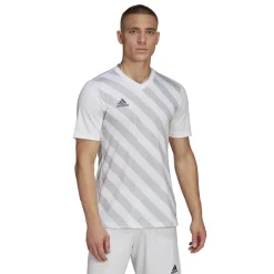 adidas Entrada 22 Graphic Voetbalshirt Wit Grijs