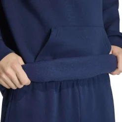 adidas Entrada 26 Hoodie Donkerblauw Wit