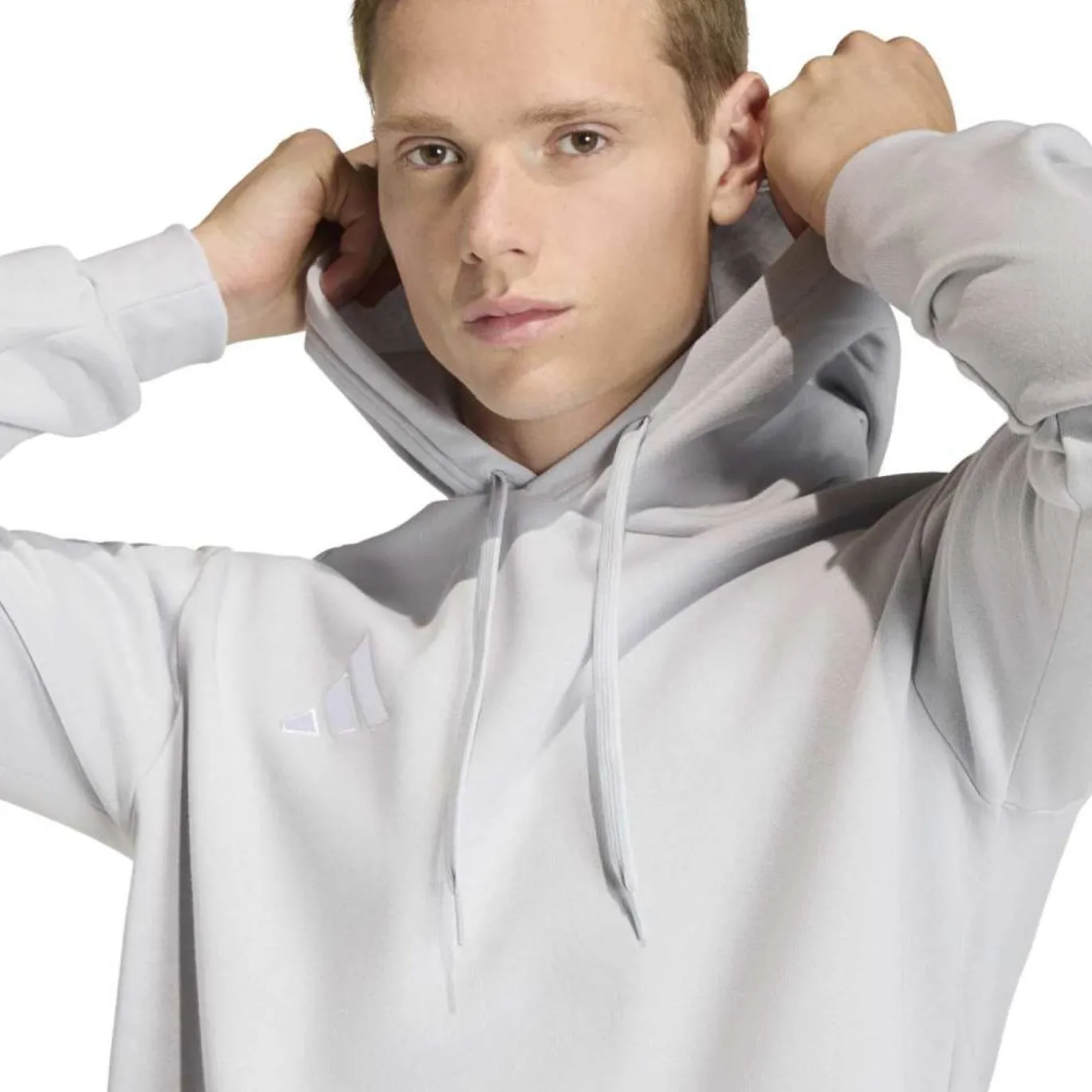 adidas Entrada 26 Hoodie Grijs Wit