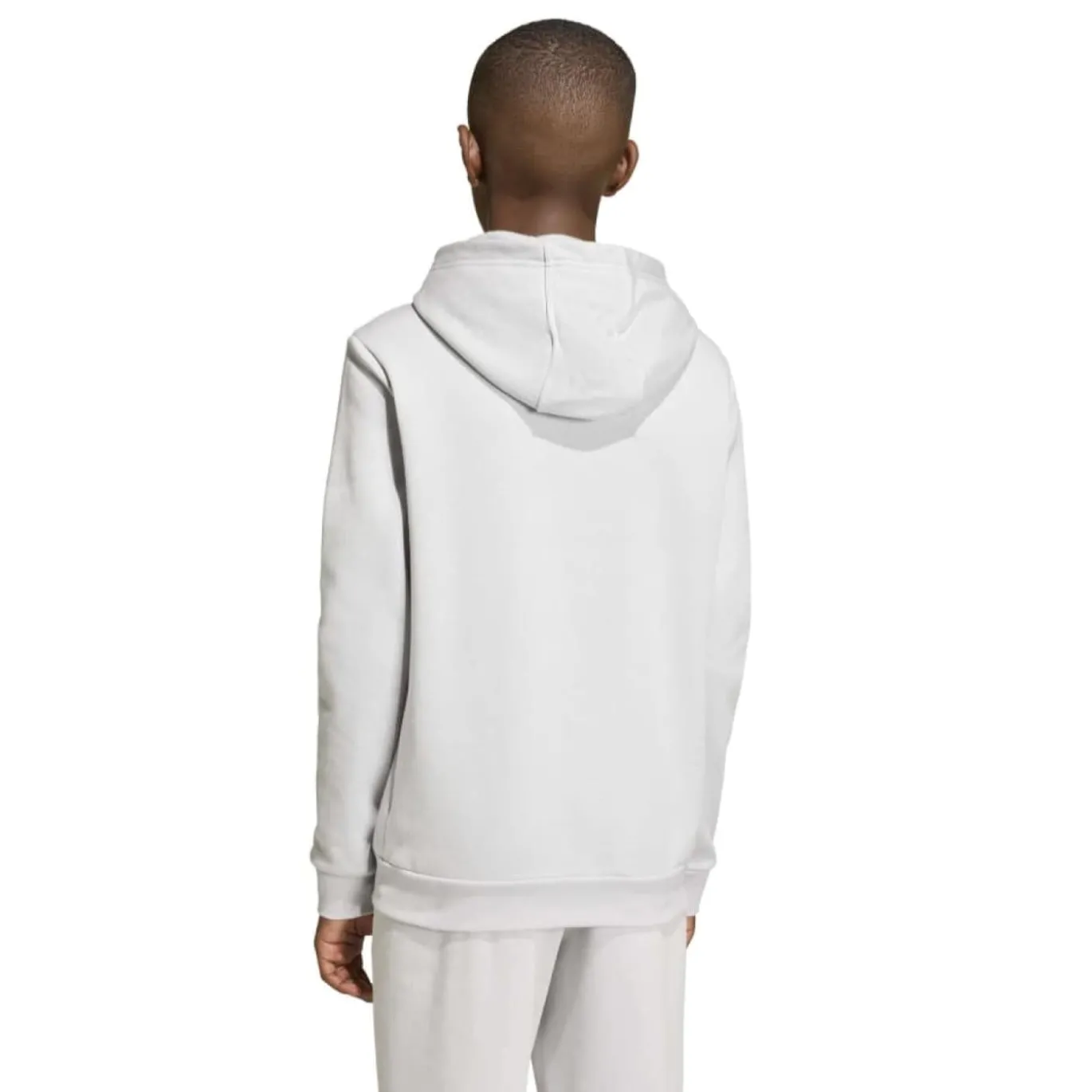 adidas Entrada 26 Hoodie Joggingpak Kids Grijs Wit