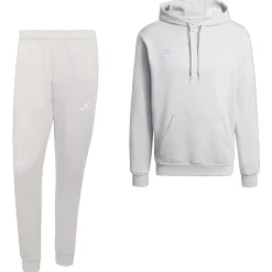adidas Entrada 26 Hoodie Joggingpak Grijs Wit