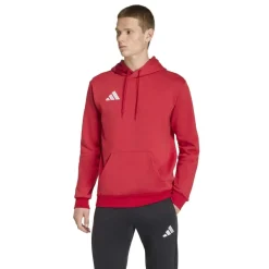 adidas Entrada 26 Hoodie Joggingpak Rood Zwart