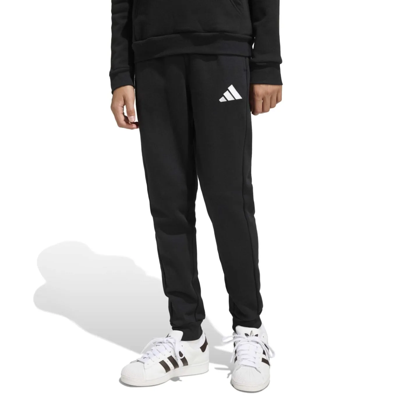 adidas Entrada 26 Hoodie Joggingpak Kids Rood Zwart