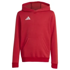 adidas Entrada 26 Hoodie Joggingpak Kids Rood Zwart
