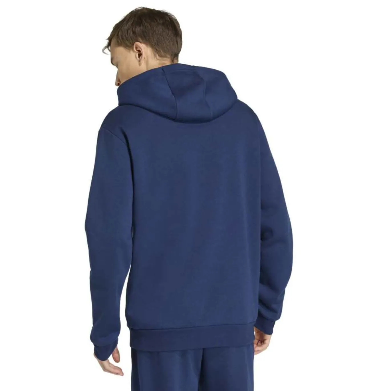 adidas Entrada 26 Hoodie Joggingpak Donkerblauw Wit