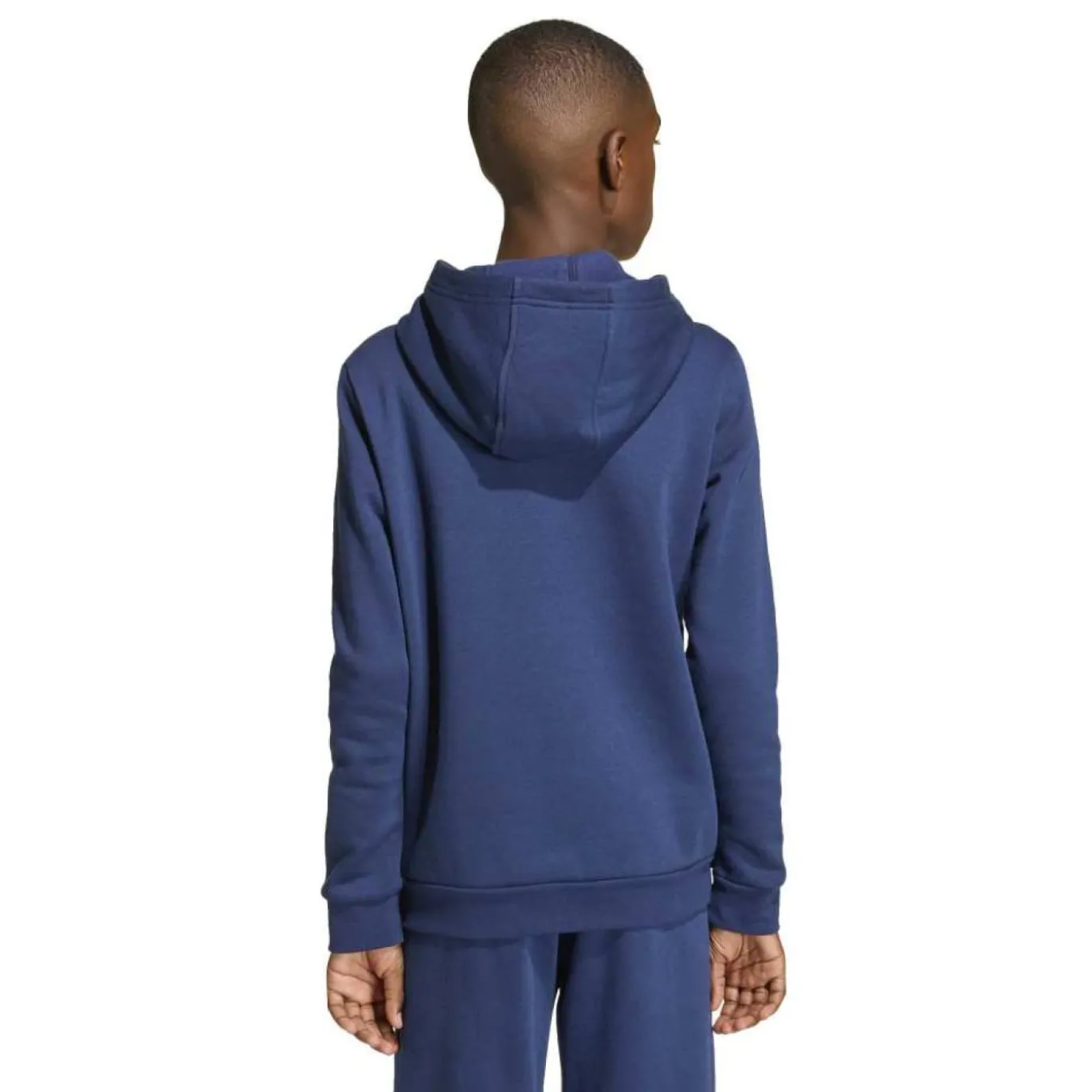 adidas Entrada 26 Hoodie Kids Donkerblauw Wit