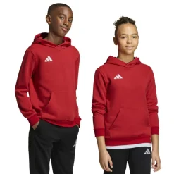 adidas Entrada 26 Hoodie Kids Rood Wit