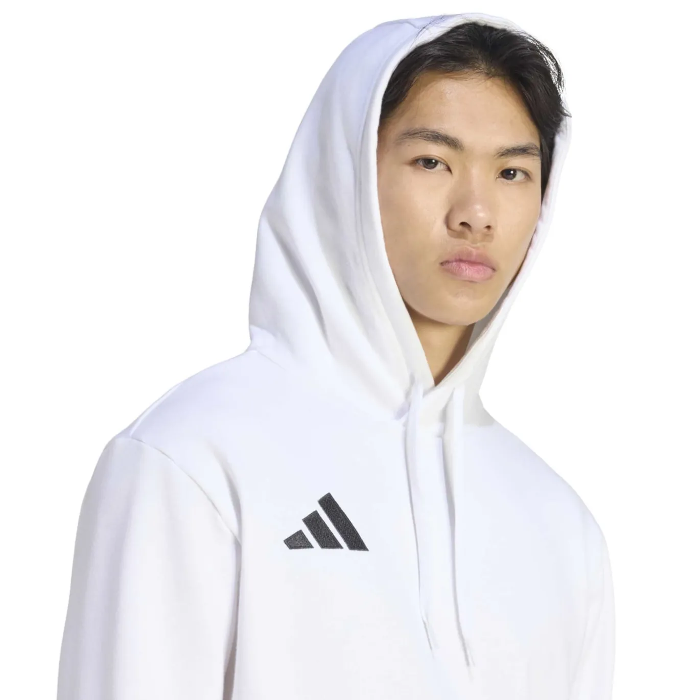adidas Entrada 26 Hoodie Wit Zwart