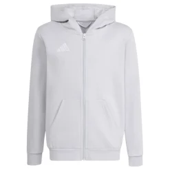 adidas Entrada 26 Joggingpak Full-Zip Vest Kids Grijs Wit