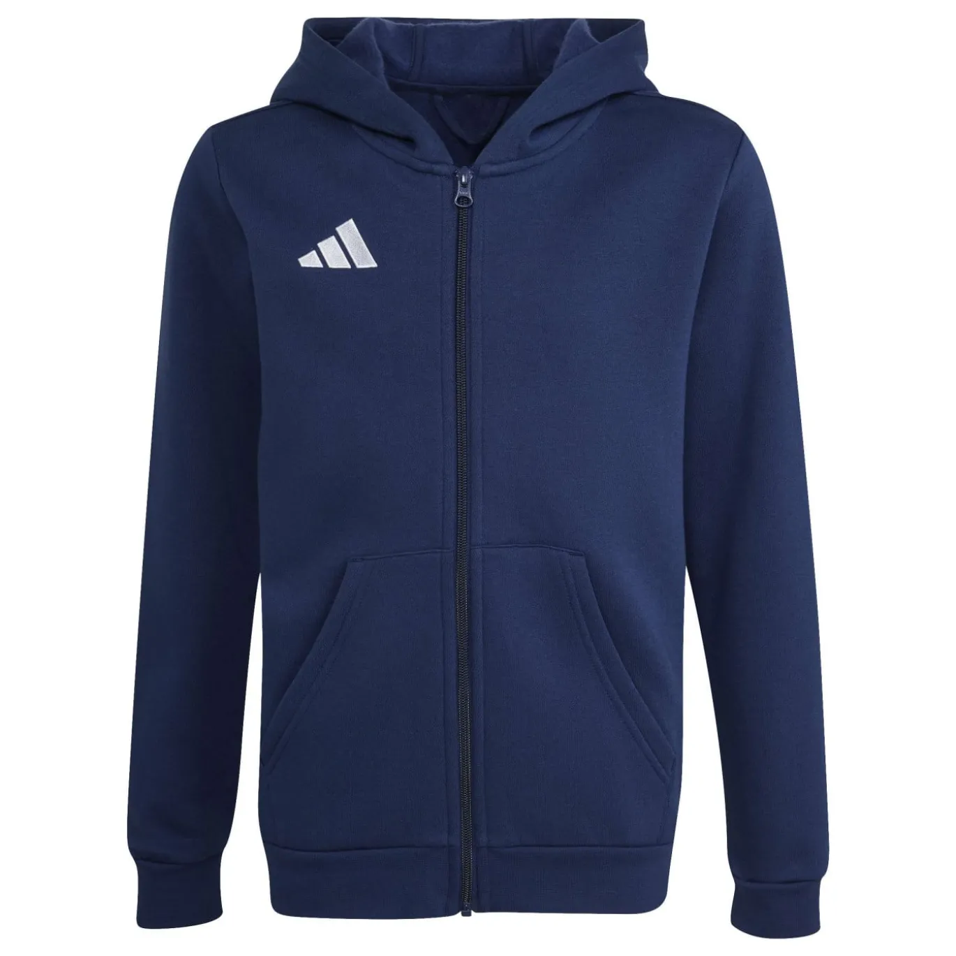 adidas Entrada 26 Joggingpak Full-Zip Vest Kids Donkerblauw Wit