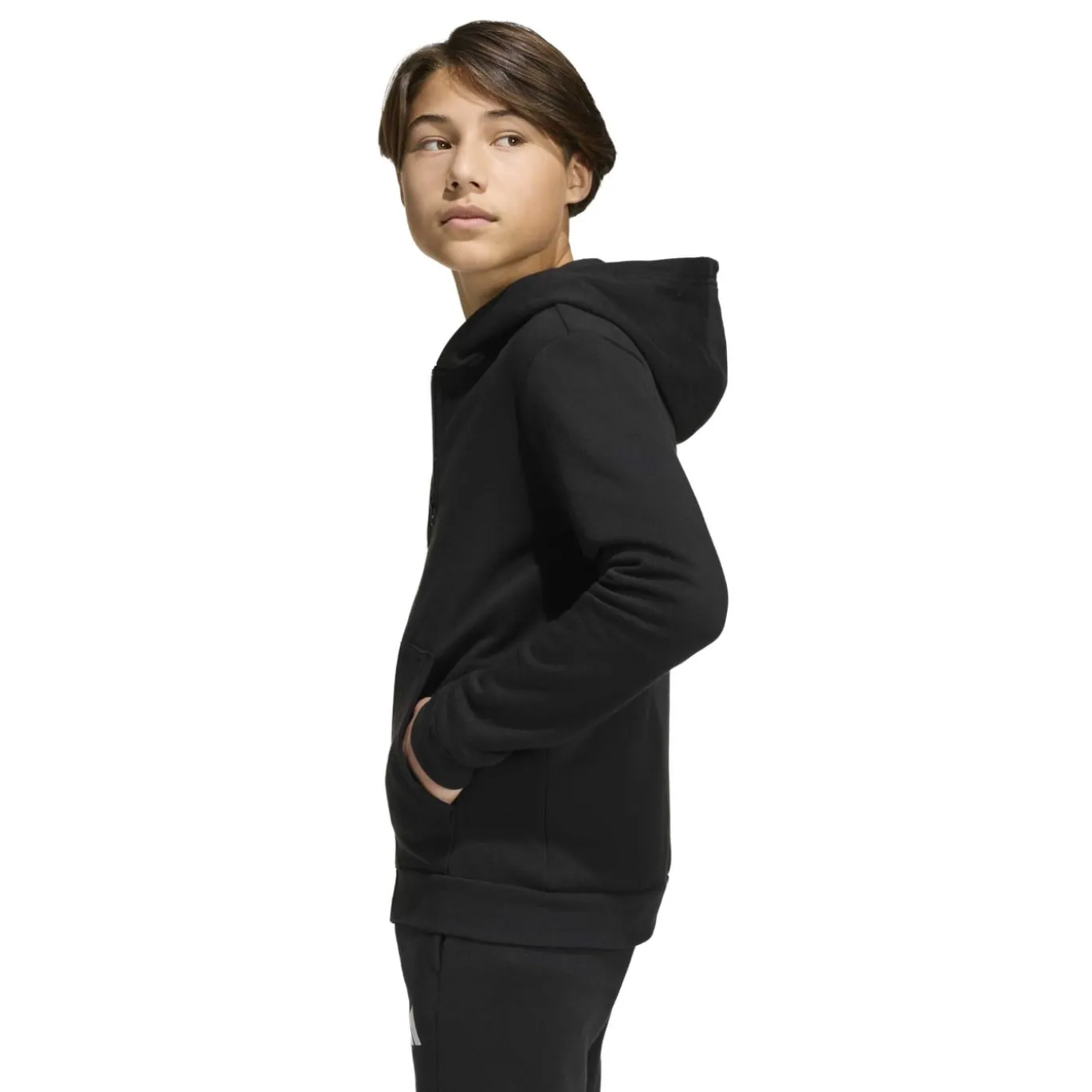 adidas Entrada 26 Joggingpak Full-Zip Vest Kids Zwart Wit