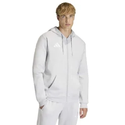adidas Entrada 26 Joggingpak Full-Zip Vest Grijs Wit