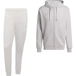 adidas Entrada 26 Joggingpak Full-Zip Vest Grijs Wit