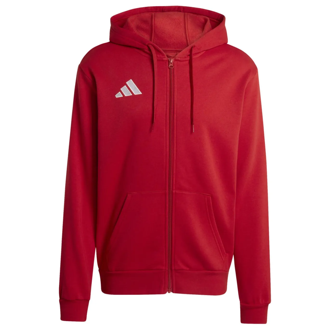adidas Entrada 26 Joggingpak Full-Zip Vest Rood Zwart