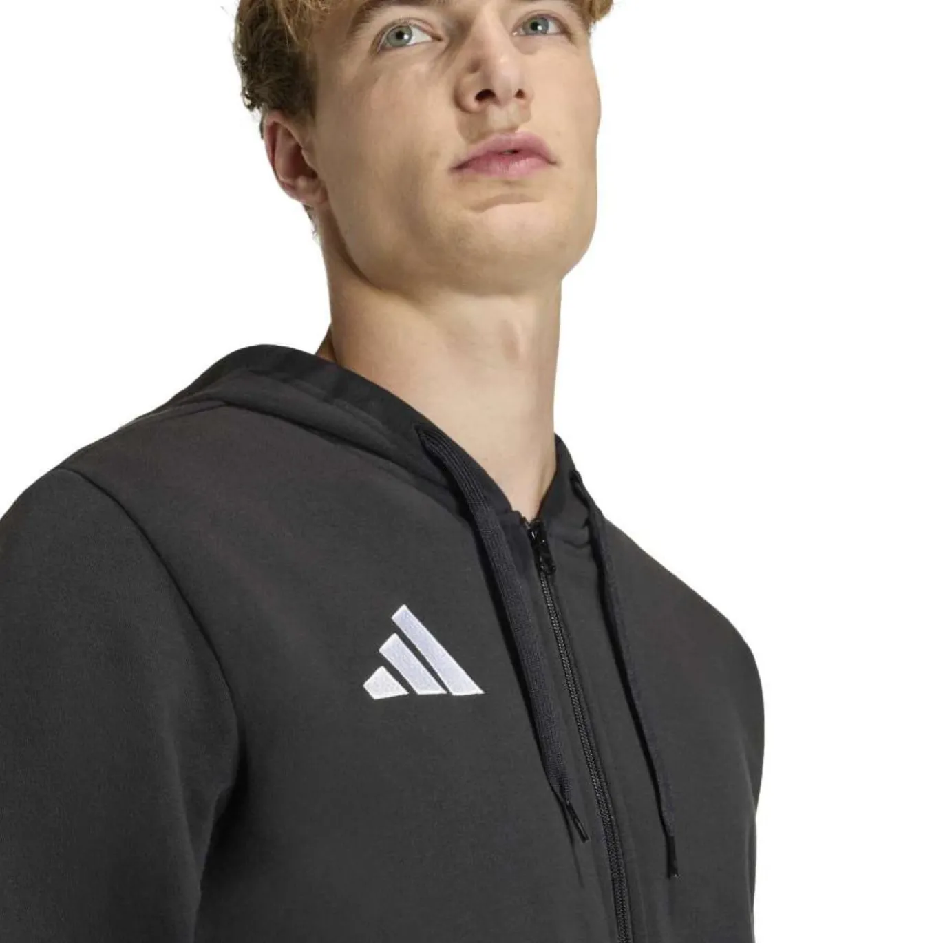 adidas Entrada 26 Joggingpak Full-Zip Vest Zwart Wit