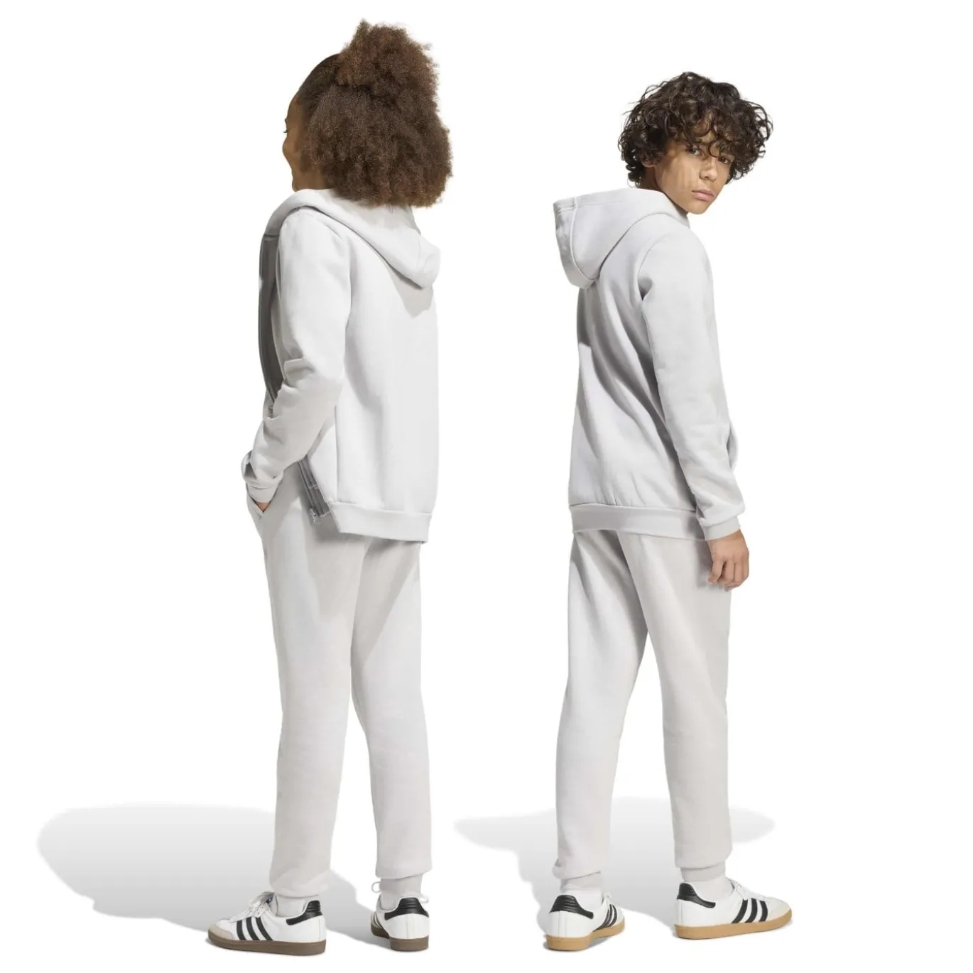 adidas Entrada 26 Joggingsbroek Kids Grijs Wit