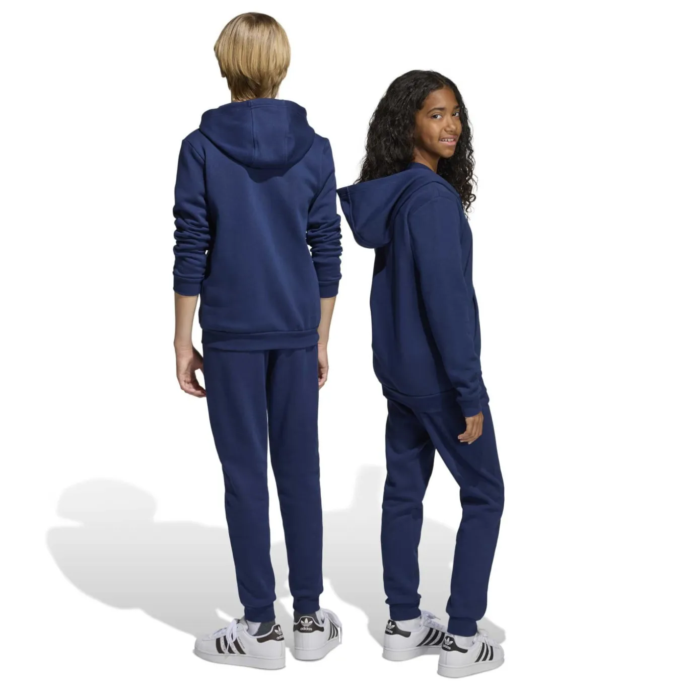 adidas Entrada 26 Joggingsbroek Kids Donkerblauw Wit