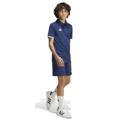 adidas Entrada 26 Polo Kids Donkerblauw Wit