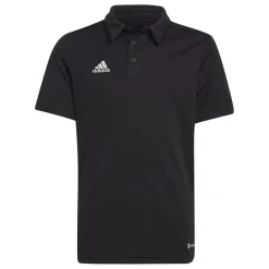 adidas Entrada 22 Polo Kids Zwart Wit