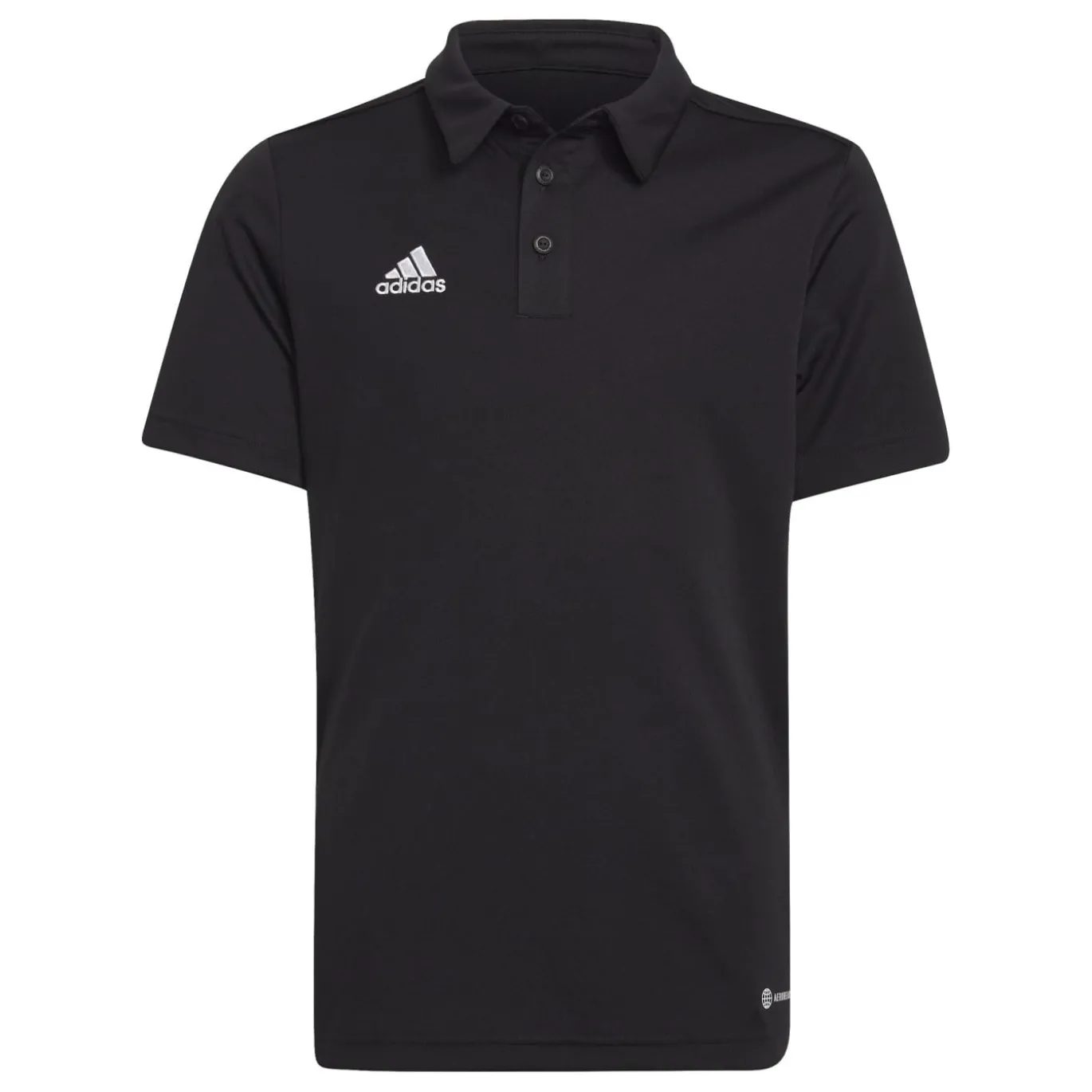 adidas Entrada 22 Polo Kids Zwart Wit