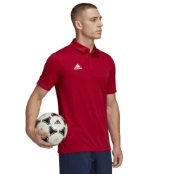 adidas Entrada 22 Polo Rood Wit