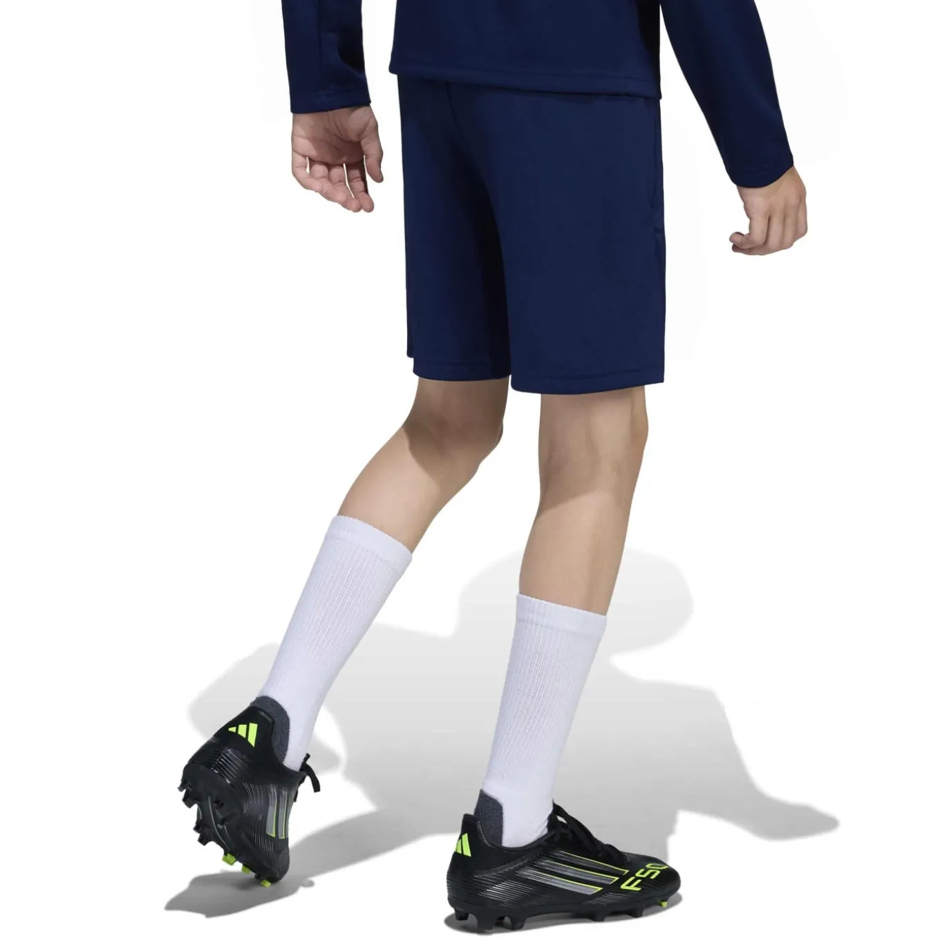 adidas Entrada 26 Polo Trainingsset Kids Donkerblauw Wit