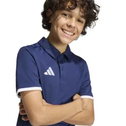 adidas Entrada 26 Polo Trainingsset Kids Donkerblauw Wit