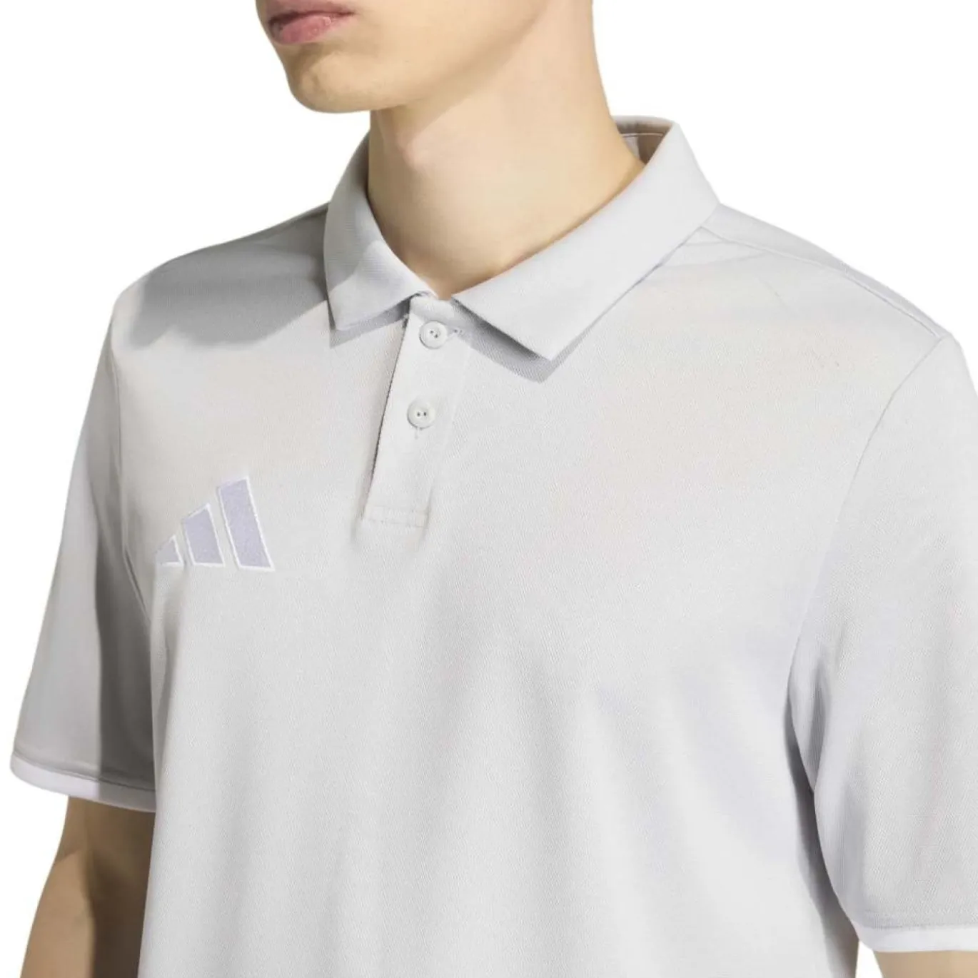 adidas Entrada 26 Polo Trainingsset Grijs Wit