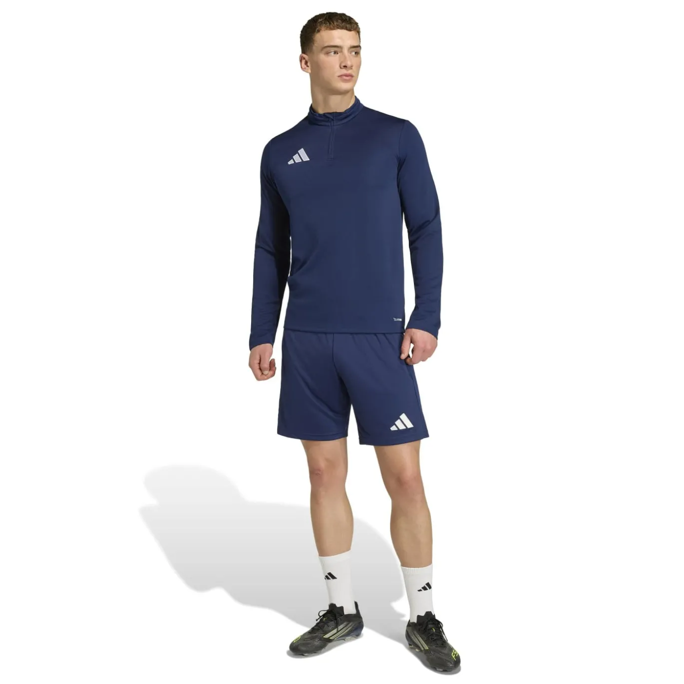 adidas Entrada 26 Polo Trainingsset Blauw Wit