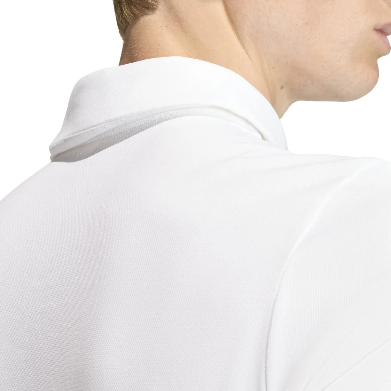 adidas Entrada 26 Polo Wit Zwart