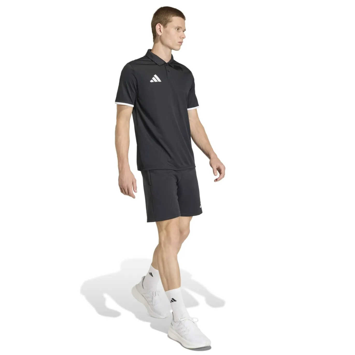 adidas Entrada 26 Polo Zwart Wit