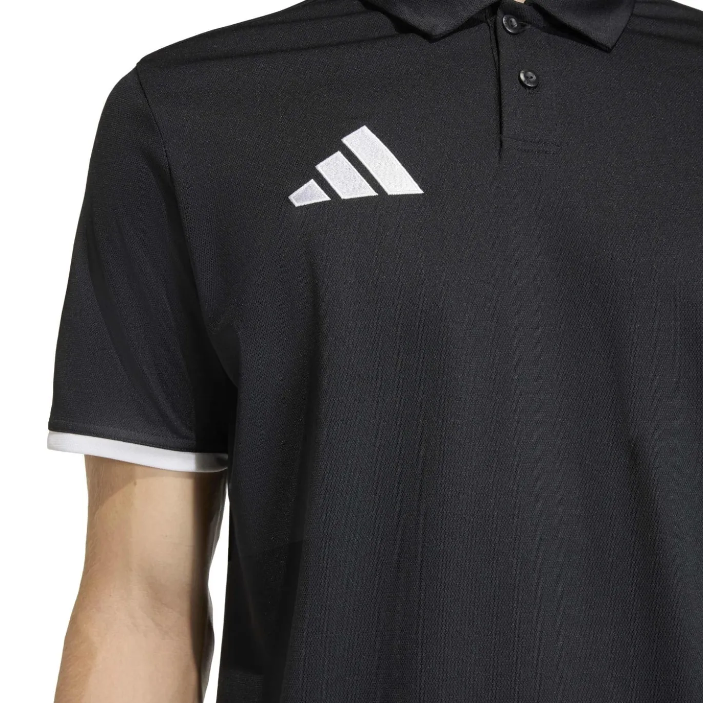 adidas Entrada 26 Polo Zwart Wit