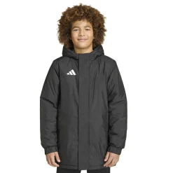 adidas Entrada 26 Stadium Jas Kids Zwart Wit