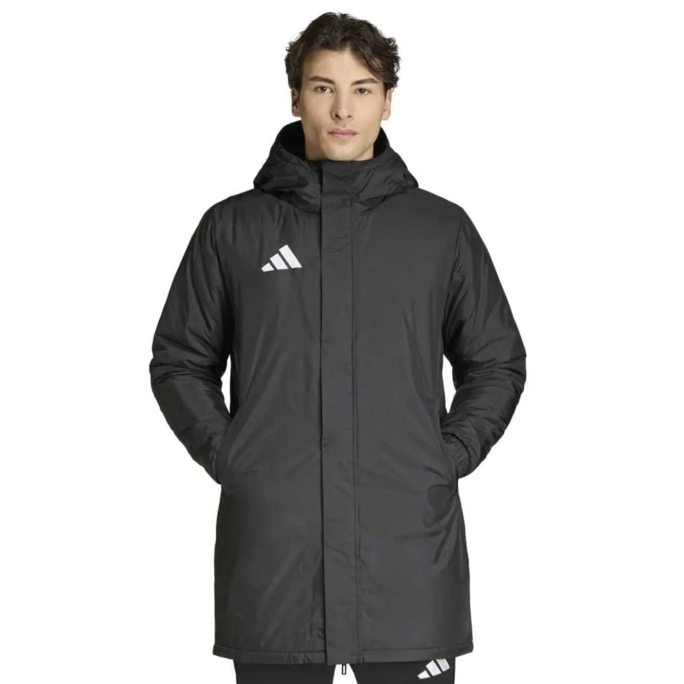 adidas Entrada 26 Stadium Jas Zwart Wit