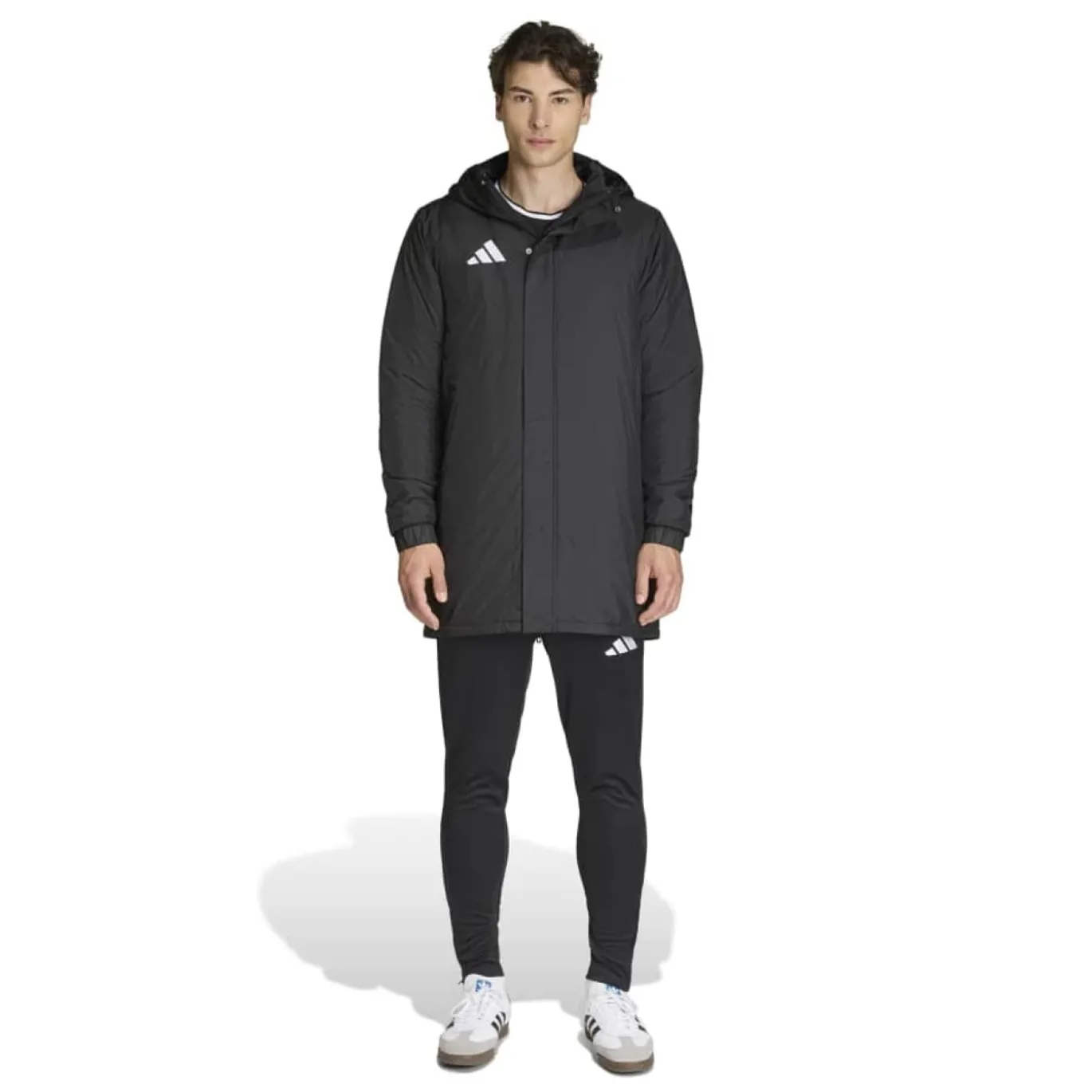adidas Entrada 26 Stadium Jas Zwart Wit