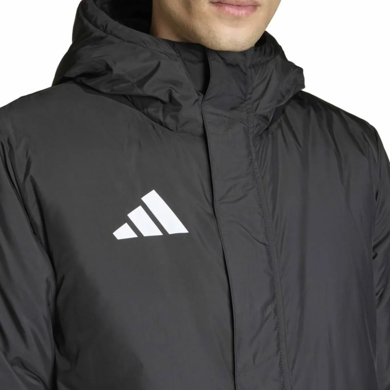adidas Entrada 26 Stadium Jas Zwart Wit