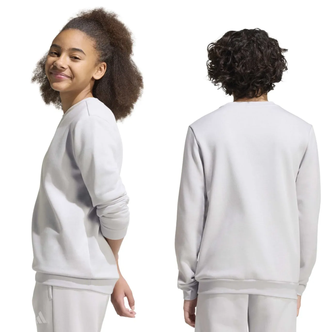 adidas Entrada 26 Sweater Kids Grijs Wit