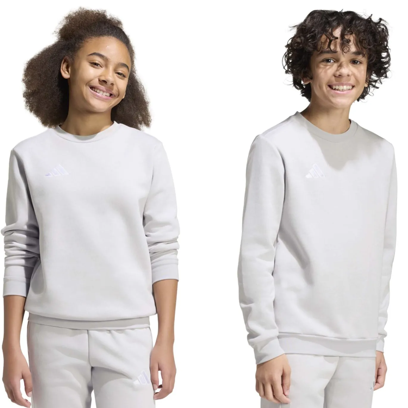 adidas Entrada 26 Sweater Kids Grijs Wit
