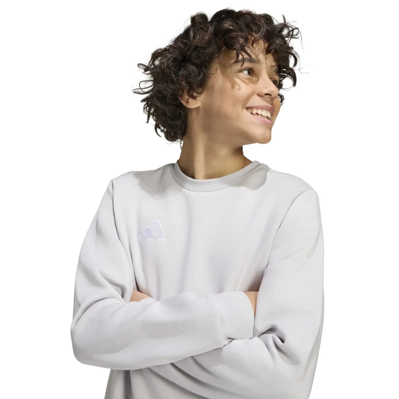 adidas Entrada 26 Sweater Kids Grijs Wit