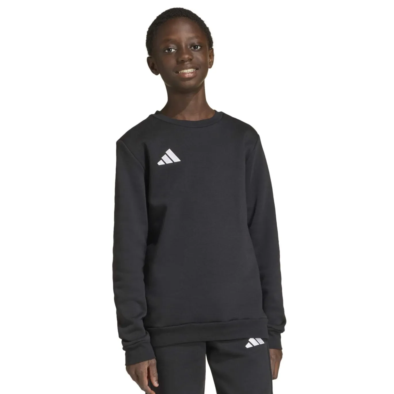 adidas Entrada 26 Sweater Kids Zwart Wit