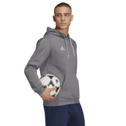 adidas Entrada 22 Sweat Hoodie Grijs Wit