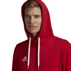 adidas Entrada 22 Sweat Hoodie Rood Wit