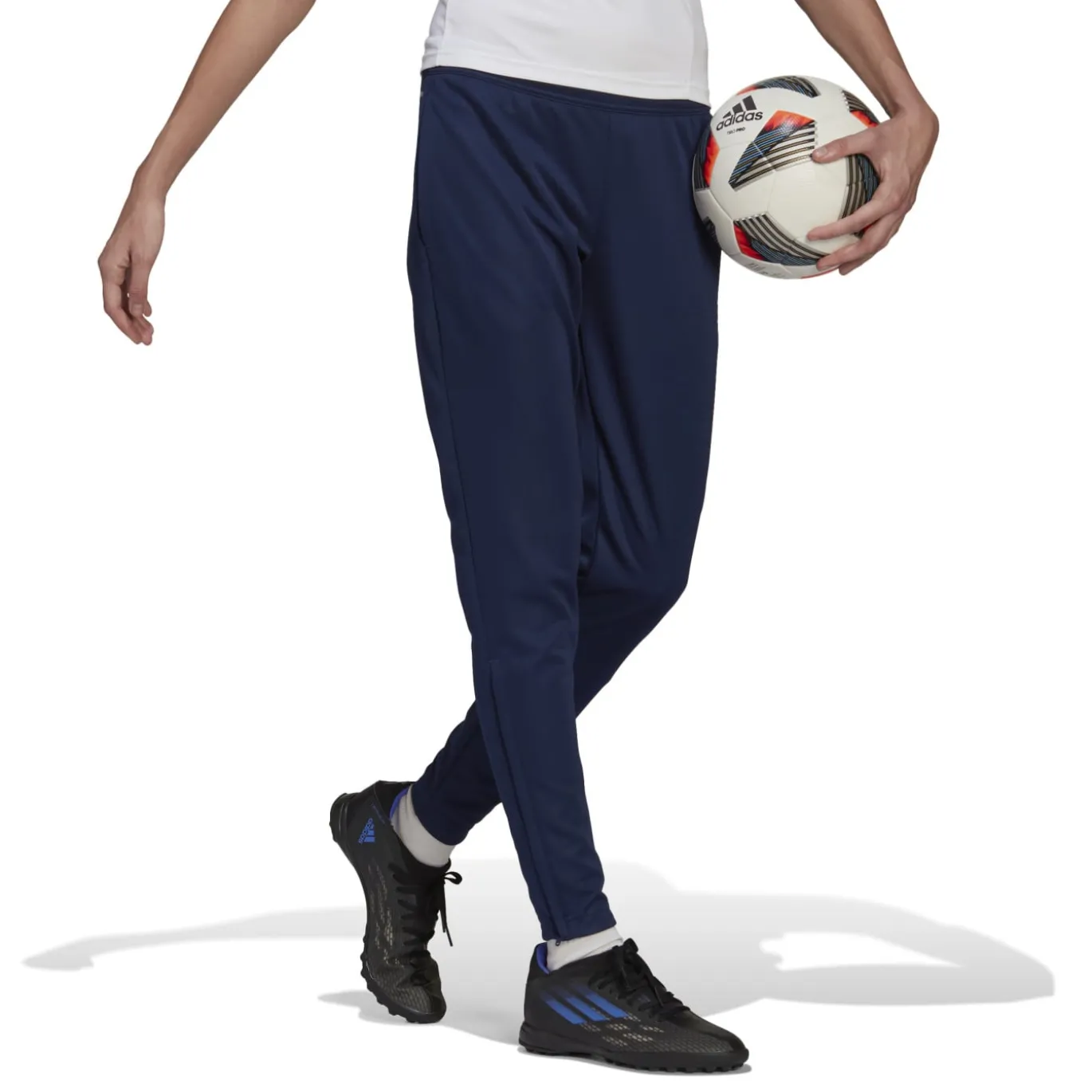 adidas Entrada 22 Trainingsbroek Dames Donkerblauw Wit