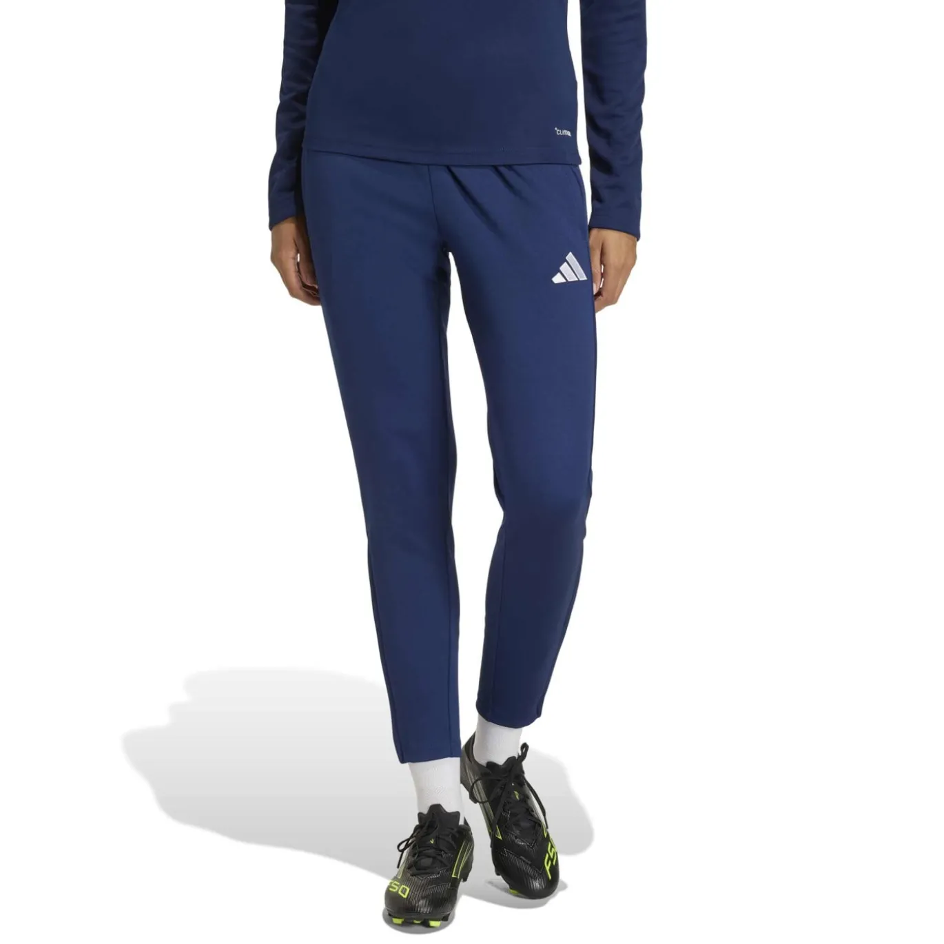 adidas Entrada 26 Trainingsbroek Dames Donkerblauw Wit