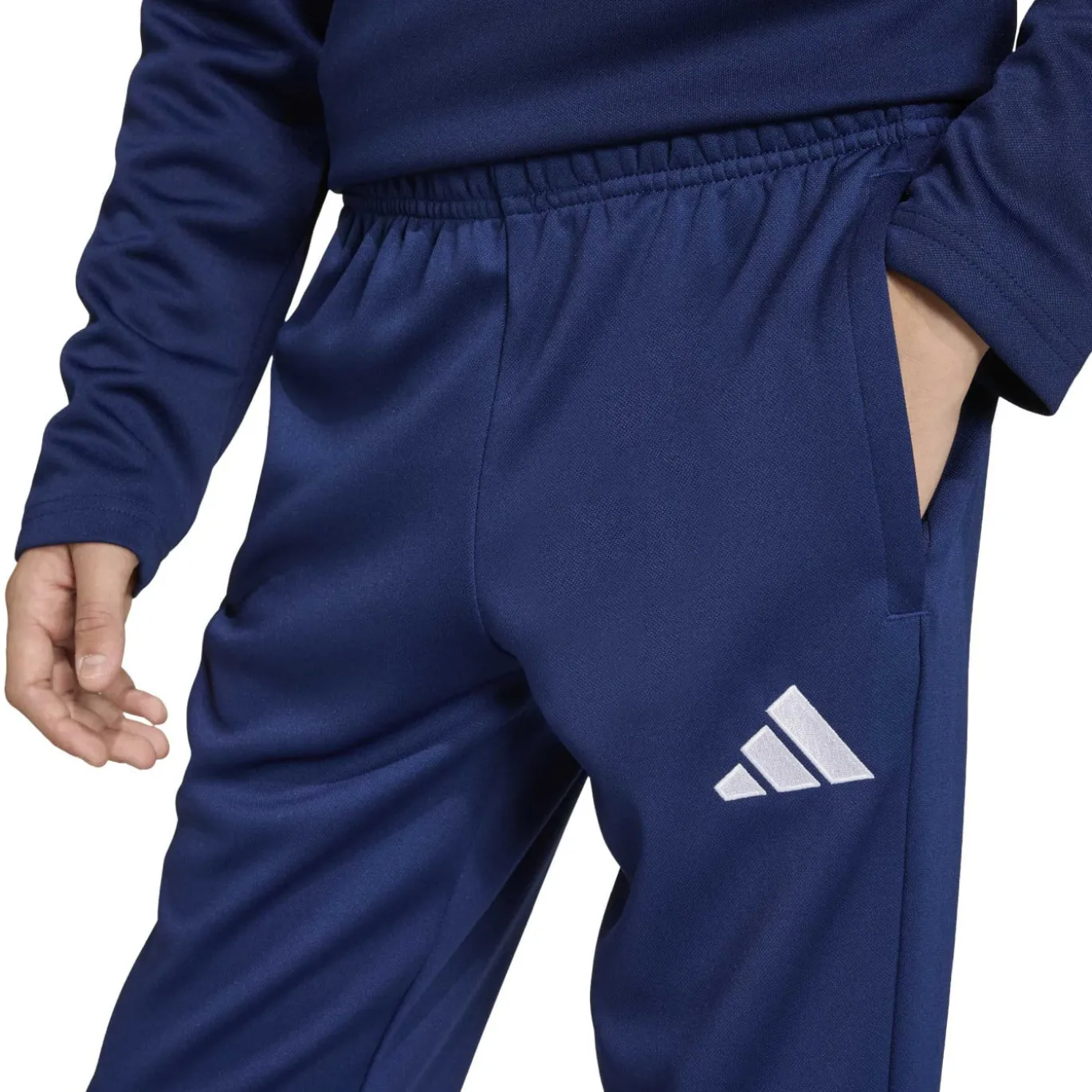 adidas Entrada 26 Trainingsbroek Kids Donkerblauw Wit