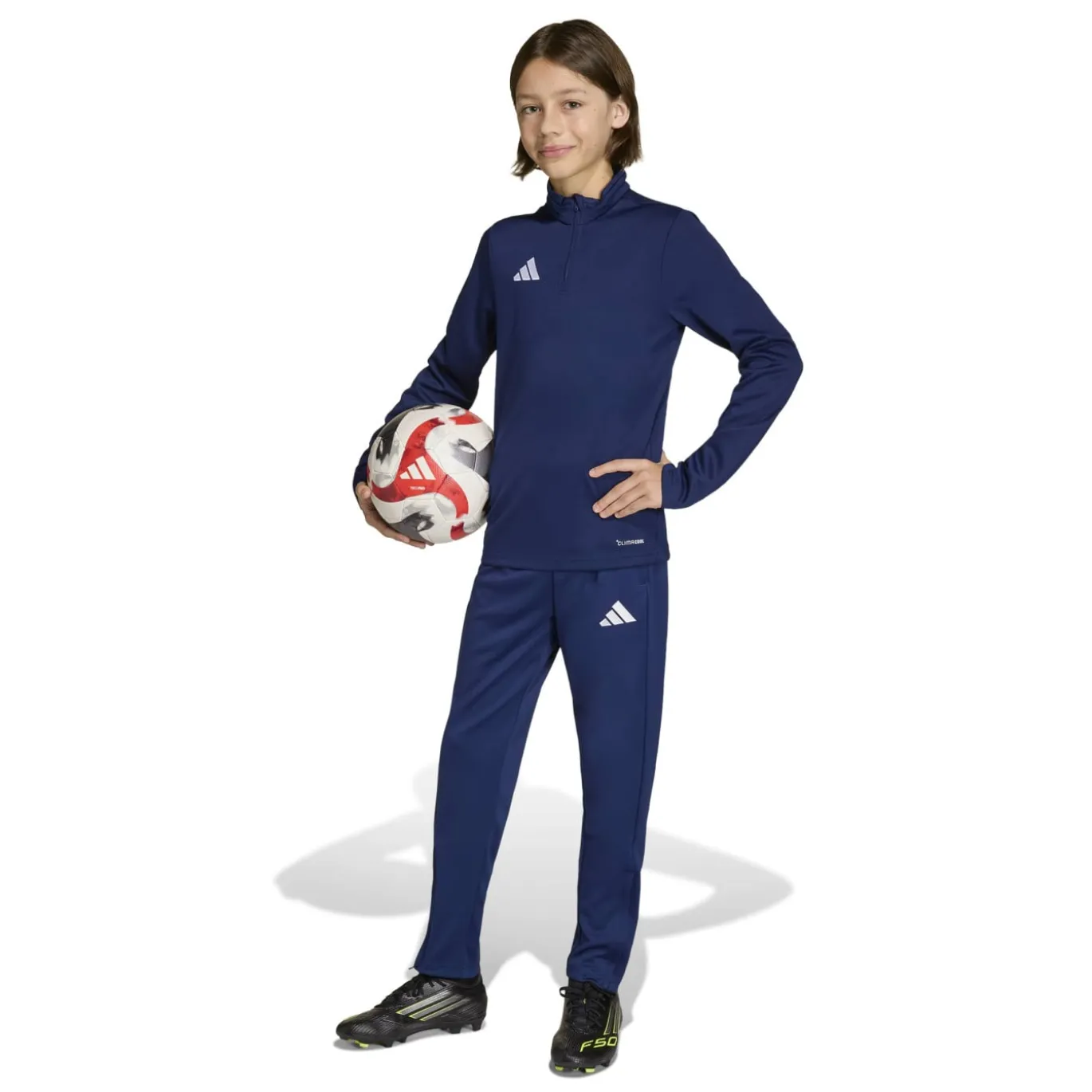 adidas Entrada 26 Trainingsbroek Kids Donkerblauw Wit