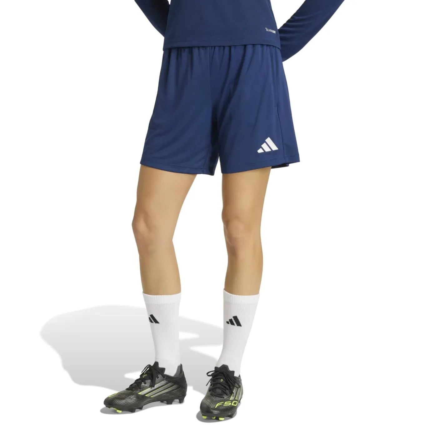 adidas Entrada 26 Trainingsbroekje Dames Donkerblauw Wit