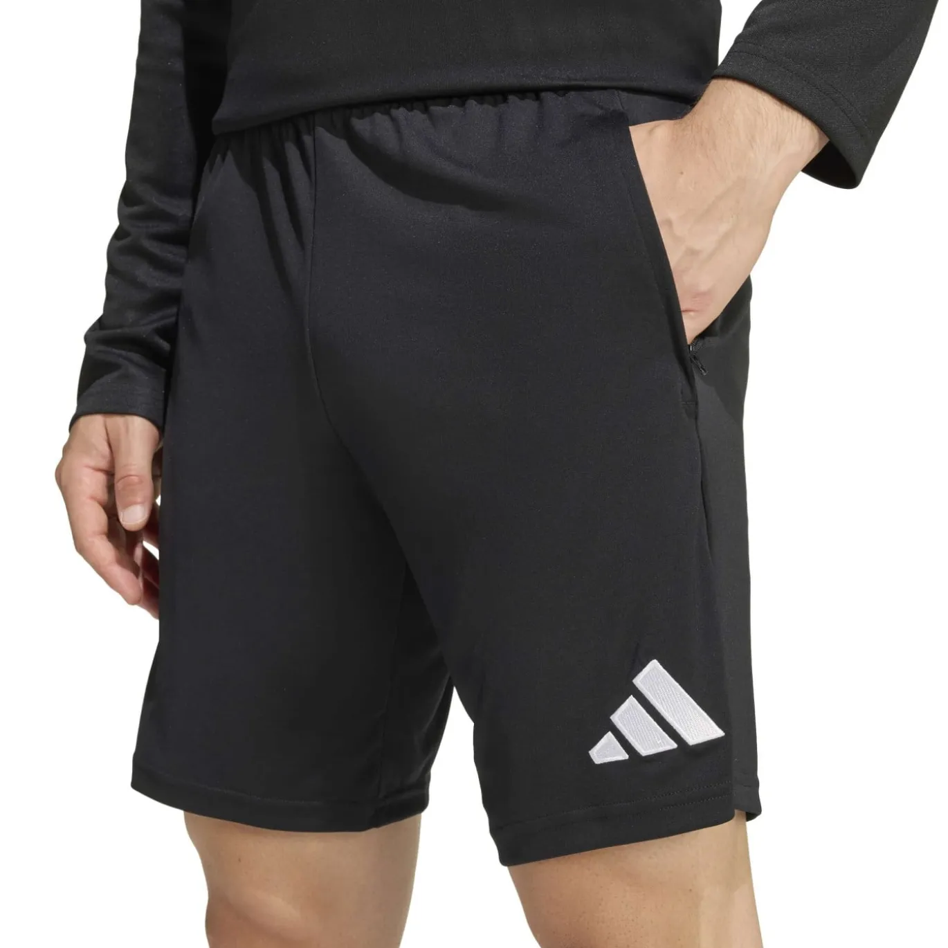 adidas Entrada 26 Trainingsbroekje Zwart Wit
